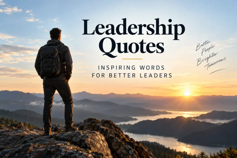 Leadership Quotes for Better Leaders & Stronger Teams